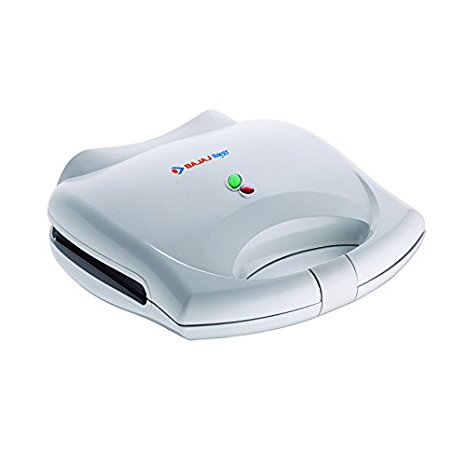 Bajaj Majesty SWX400 700-Watt Grill Sandwich Toaster (White)