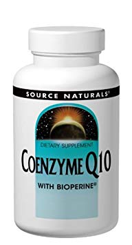 Source Naturals Coenzyme Q10 with Bioperine, 100mg, 90 Softgels