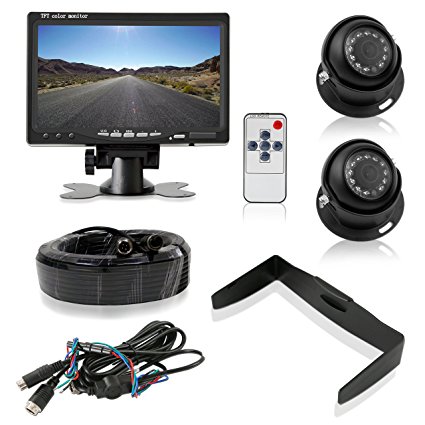 Pyle AZPLCMTR7250 Rearview Backup Camera & Monitor Driving Assist System