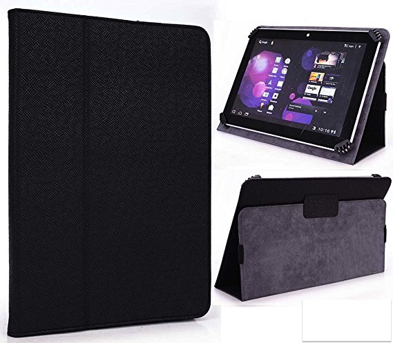 Alcatel OneTouch PIXI 7 Tablet Case, UniGrip Edition - By Cush Cases (Black)