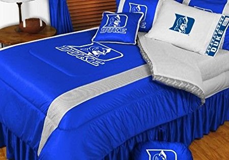 Duke Blue Devils NCAA Bedding - Sidelines Comforter and Sheet Set Combo