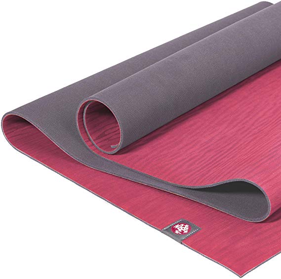 Manduka eKOlite Yoga Mat – Premium 4mm Thick Mat, Eco Friendly and Made from Natural Tree Rubber.  Ultimate Catch Grip for Superior Traction, Dense Cushioning for Support and Stability in Yoga, Pilates, and General Fitness.