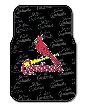 MLB St Louis Cardinals Two-Pack Front Car Floor Mat