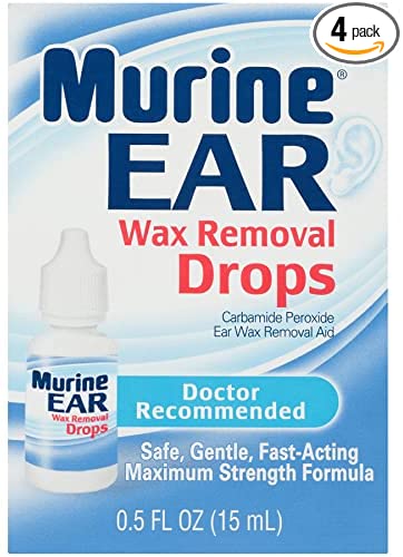 Murine Ear Wax Removal System, 0.5 Oz (Pack of 4)