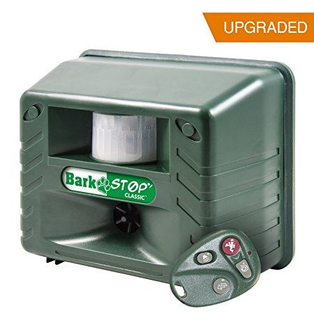 Upgraded Aspectek Bark Stop Pro, Bark Free Dog Silencer & Animal Pest Repeller, Ultrasonic Bark Deterrent