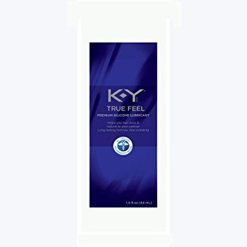 K-Y True Feel Silicone Lubricant, 1.5 oz.