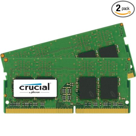 Crucial 16GB Kit (8GBx2) 2133MT/s SODIMM DDR4 Memory (CT2K8G4SFD8213)