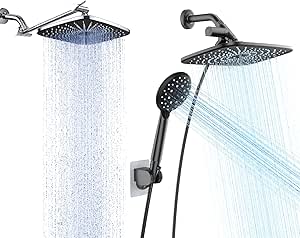 Veken Handheld Shower Heads Combo and Rain Shower Heads