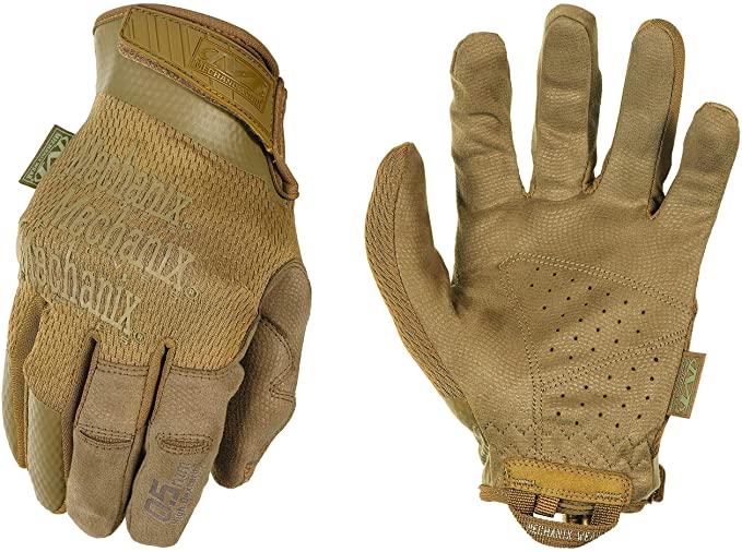 Mechanix Wear - High MSD-72-009 Dexterity Coyote Gloves (Medium, Brown)