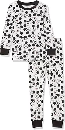 Amazon Essentials Disney | Marvel | Star Wars Boys and Toddlers' Snug-Fit Cotton Pajamas