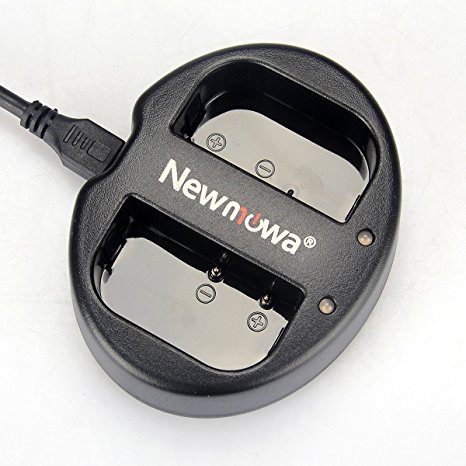 Newmowa Dual USB Charger for Panasonic DMW-BLF19 and Panasonic DMC-GH3,DMW-GH4