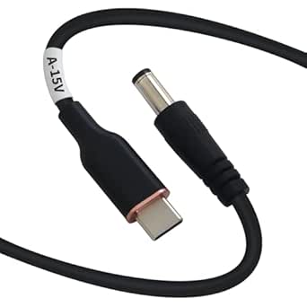 DSD TECH MagicConn SH-CP15A USB Type C PD to DC Power Cable-15V