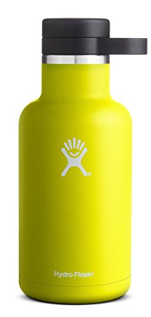 Hydro Flask Insulated Stainless Steel Wide Mouth Water Bottle and Beer Growler, 64-Ounce