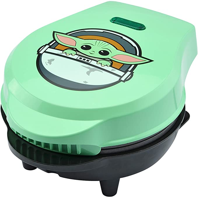 Star Wars LSW-46C The Child 4" Mini Waffle Maker, 4", Green