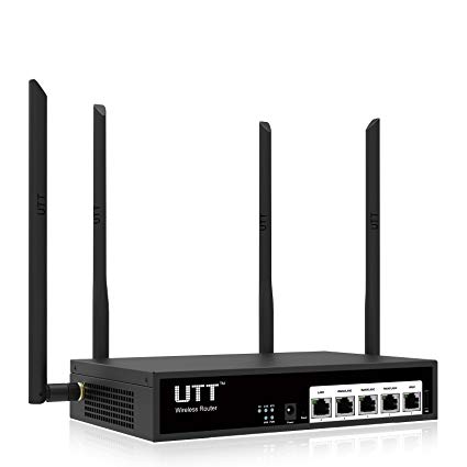 UTT AC1220GW Dual Band Wireless WiFi Router AC 1200 High Power – VPN – Load Balance & Failover – Gigabit Ethernet – USB – Access Control – for Business