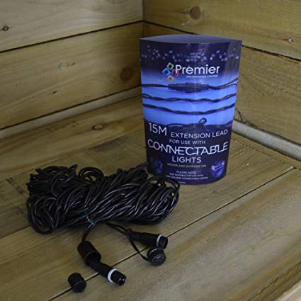 premier 15M extension lead for connectable christmas lights