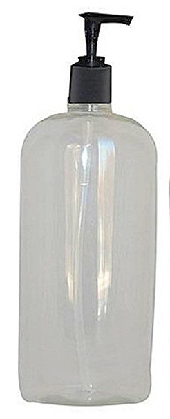 Earth's Essentials Versatile 32 Ounce Refillable Pump Bottle. Excellent liquid hand soap dispenser. Great for dispensing homemade lotions, shampoos and massage oils.