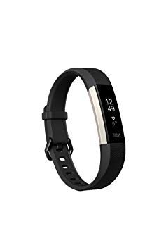 Fitbit Alta HR Activity Tracker Small Black Certified Refurbished