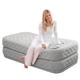 Intex Supreme Air-Flow Airbed with Built-in Electric Pump Twin