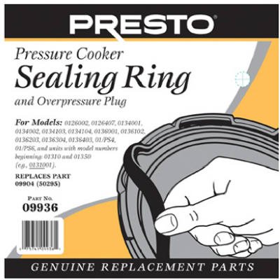 Presto 09936 Pressure Cooker Sealing Ring