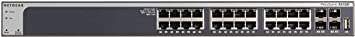 NETGEAR 28-Port 10G Ethernet Smart Managed Pro Switch (XS728T) - with 4 x 10Gigabit SFP , Desktop/Rackmount, and ProSAFE Lifetime Protection