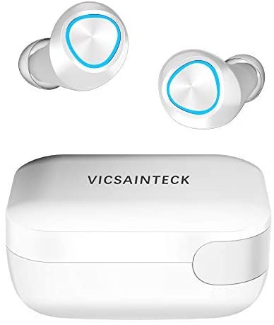 Wireless Bluetooth Headphones, In-Ear Bluetooth V5.0 for Sport, IPX7 Waterproof Earbuds and 20H Playtime with Mic, Touch Control Stereo Earphones for iPhone Android