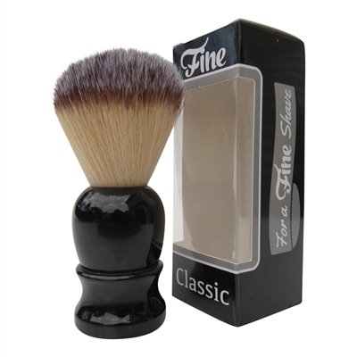Fine "Classic" Shaving Brush (Black)