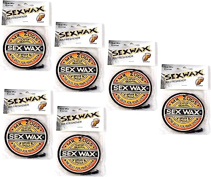 Sex Wax Air Freshener 6-Pack (Coconut (6-Pack))