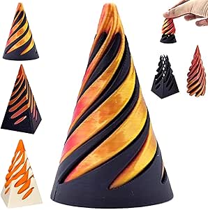 Impossible Cone, Spiral Cone Fidget Toy, The Impossible Cone, Spiral Fidget Toy, 2024 New Premium Makeup Bag, Spin Stacking Toy (A)