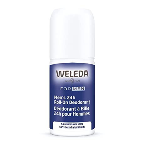 Weleda Men's Herbal 24 Hour Roll-On Deodorant, 1.7 Oz