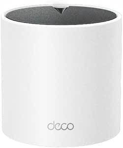 TP-Link Dual-Band AX1500 WiFi 6 Mesh Wi-Fi System (Deco X15) | Replaces Routers and Extenders | Covers up to 2,100 sq.ft. | 2 Gigabit ports per unit, supports Ethernet Backhaul | 2024 Release (1-Pack)