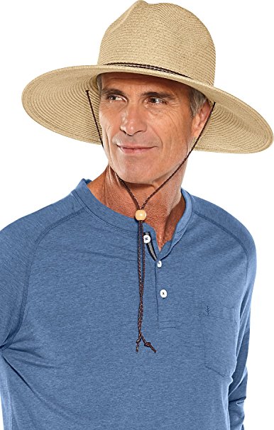 Coolibar UPF 50  Men's Beach Comber Sun Hat - Sun Protective