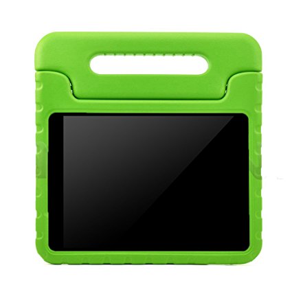 BMOUO Samsung Galaxy Tab A 8.0 Kids Case - EVA ShockProof Case Light Weight Kids Case Super Protection Cover Handle Stand Case for Kids Children for Samsung Galaxy TabA 8-inch Tablet - Green Color