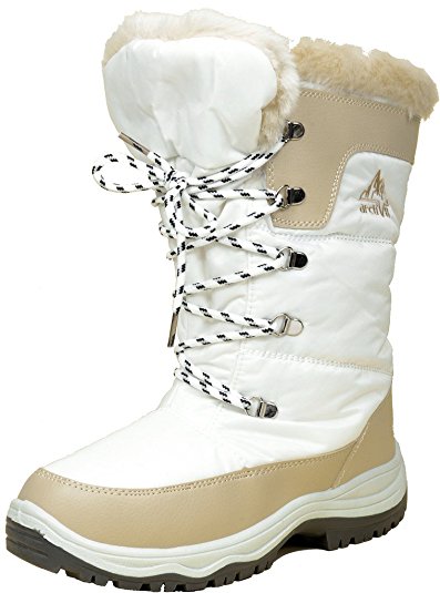 Arctiv8 Women's Faux Fur Lining Winter Snow Boots