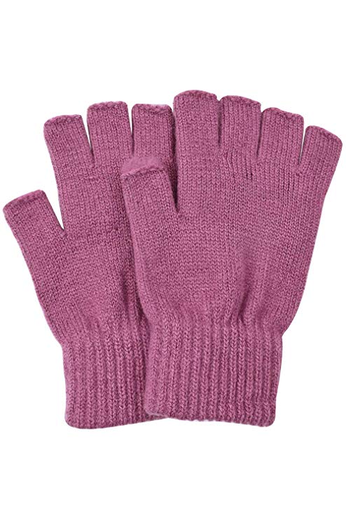 BODY STRENTH Womens' Fingerless Gloves Knit Magic Cashmere Winter Warm