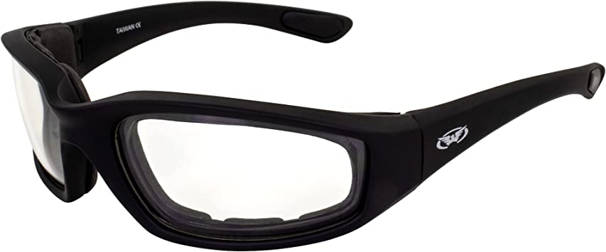 Global Vision Eyewear Men's Kickback 24 Sunglasses with Photochromic Color Changing Lenses