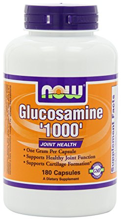 NOW Foods Glucosamine 1000mg, 180 Vcaps