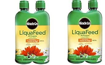 MiracleGro LiquaFeed All Purpose Plant Food Refill Pack, (Liquid Plant Fertilizer) 16 oz. (8 Count)