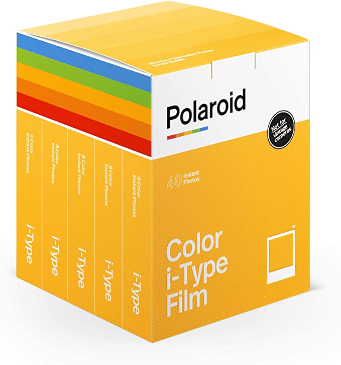 Polaroid Originals Instant Color I-Type Film - 40x Film Pack (40 Photos) (6010)