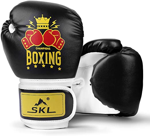 Kids Boxing Gloves, SKL Boxing Gloves for Kids Boys Girls 3-15 Junior Youth Boxing Gloves Toddler Boxing Gloves Training Boxing Gloves for Punching Bag Kickboxing Muay Thai, MMA