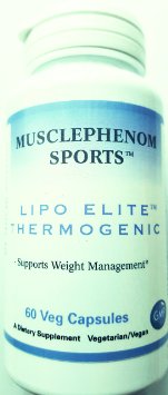 #1 Lipo Elite THERMOGENIC Weight Loss Diet Aid Forskolin  Garcinia Supports Jitter-Free Energy & Metabolism, Appetite Control & Diuretic 60 veg capsules By - MusclePhenom Sports