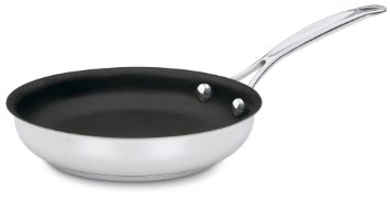 Cuisinart 722-20NS Chef's Classic Stainless Nonstick 8-Inch Open Skillet