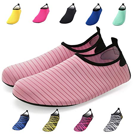Bridawn Water Shoes for Women and Men, Quick-Dry Socks Barefoot Shoes