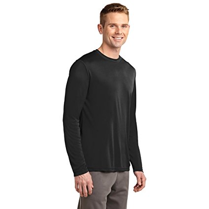 Dri-Tek Big & Tall Long Sleeve Moisture Wicking Athletic T-Shirt