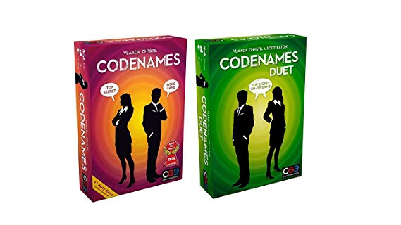 Codenames bundle with Codenames and Codenames Duet by Czech Games (2 items)