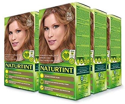 Naturtint Permanent Hair Color - 7G Golden Blonde, 5.6 fl oz (6-Pack)