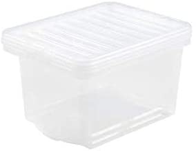 Wham Plastic Storage Boxes - Pack Of 5 (30 Litre)