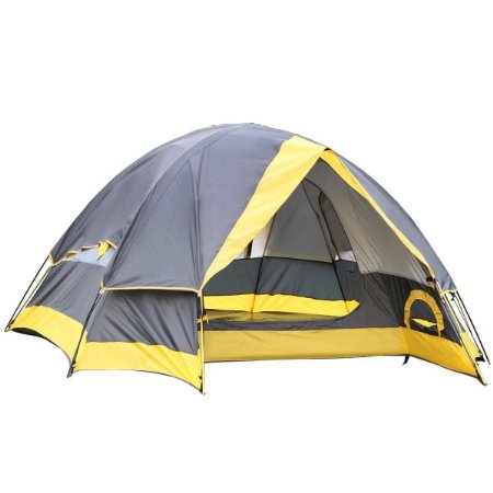 Semoo Waterproof D-Style Door 2-Person CampingTraveling Lightweight Dome Tent with Compression Bag