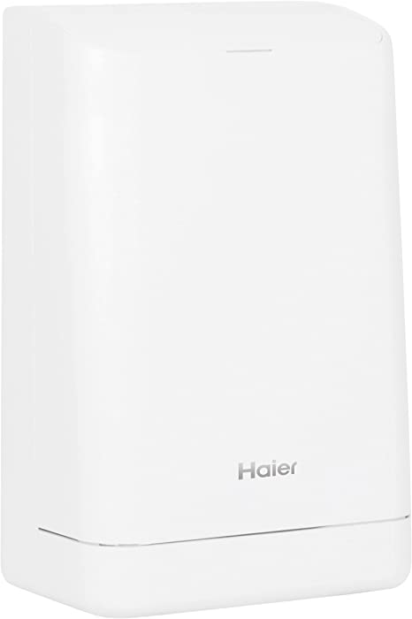 Haier 3-in-1 Portable Air Conditioner, Dehumidifier & Room Fan | 10,000 BTU | Easy Install Kit Included | Auto-Evaporation Technology Eliminates Need to Drain Water | Cools up to 350 Sq Ft | 115V