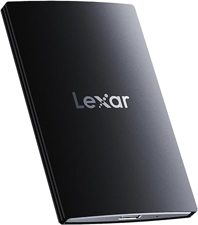 Lexar SL500 External SSD 1TB, USB3.2 Gen2x2 Portable SSD, PSSD up to 2000MB/s Read, 1800MB/s Write, External Solid State Drive Compatible with iPhone15 Series/Mac/PS5/XBOX/Laptop/PC(LSL500X001T-RNBNG)